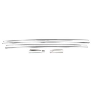 Toyota Corolla Window Trim - Omac - S.Steel - Gloss Silver - 2019-2025